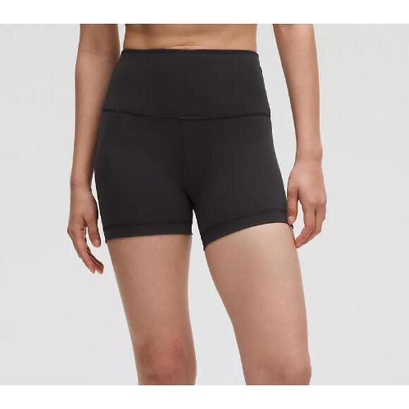 lululemon athletica Pants - NWT Lululemon Wunder Train High-Rise Short 8" Sz 4 Black